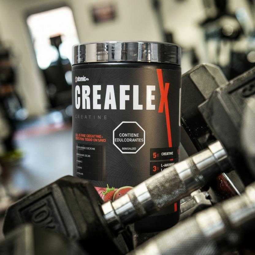 Creatina Creaflex: El suplemento esencial para maximizar fuerza, energía y rendimiento