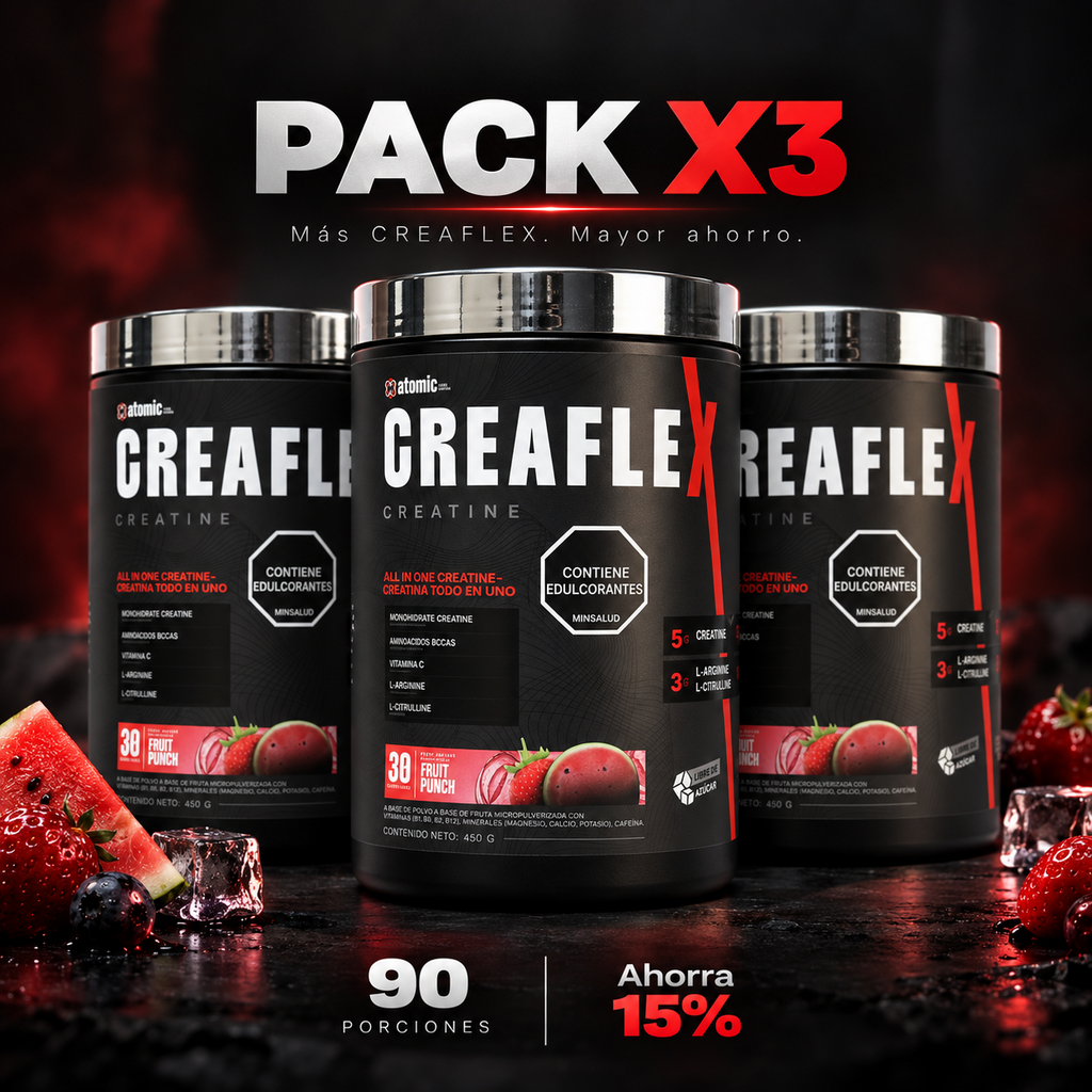 CREAFLEX · Pack x3